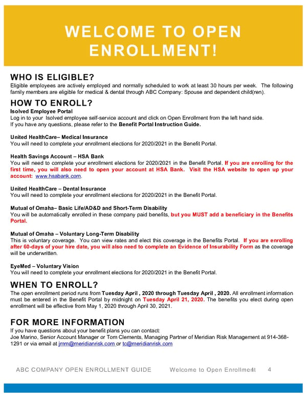 MRM Open Enrollment Guide 2020 [COPY] - Page 4