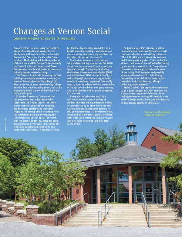 The Trinity Reporter, Fall 2021 - Page 13