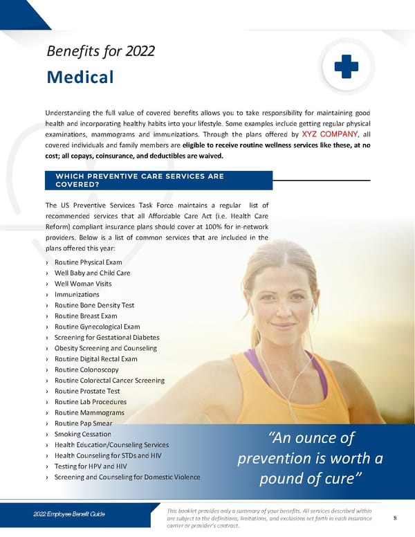 Benefits Guide - Contemporary Style Template - Page 8