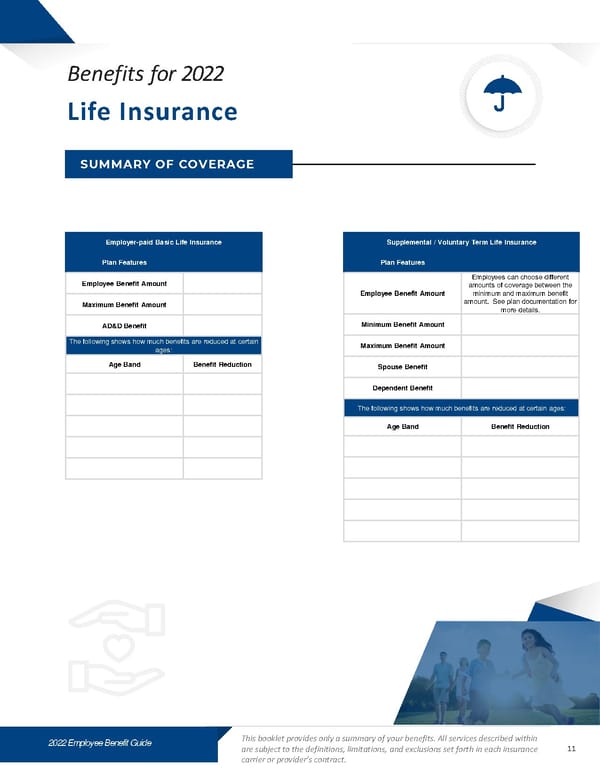 Benefits Guide - Contemporary Style Template - Page 11
