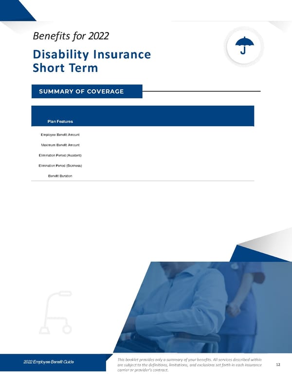 Benefits Guide - Contemporary Style Template - Page 12