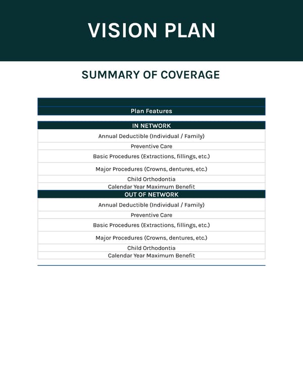 Benefits Guide Brochure - Page 12
