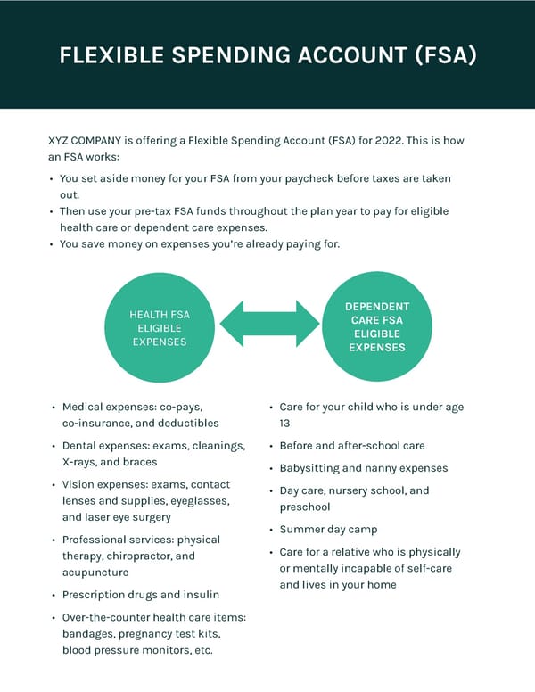 Benefits Guide Brochure - Page 18